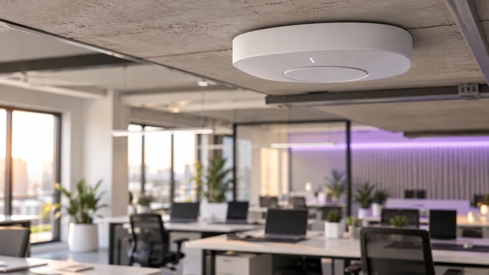 Illustrative office wireless access point